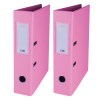 Treeline PVC 70 A4 PVC Lever Arch File – Pink – Pack of 2 Treeline PVC 70 A4 PVC Lever Arch File – Pink – Pack of 2
