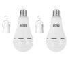 Ausma – LED Lamp / 9W E27 Day Light 6500k LED Bulb with Battery – Pack of 2 Ausma – LED Lamp / 9W E27 Day Light 6500k LED Bulb with Battery – Pack of 2