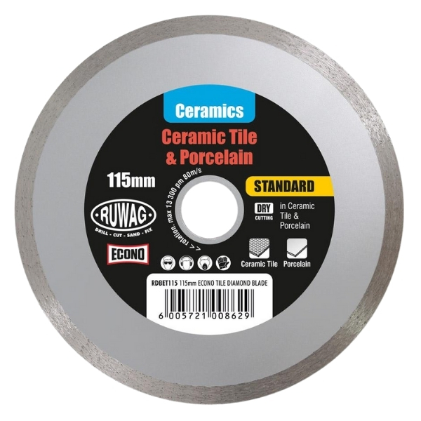 Ruwag- Tile Diamond Blade / Standard Tile Cutting Blade – Pack of 3 (115mm)