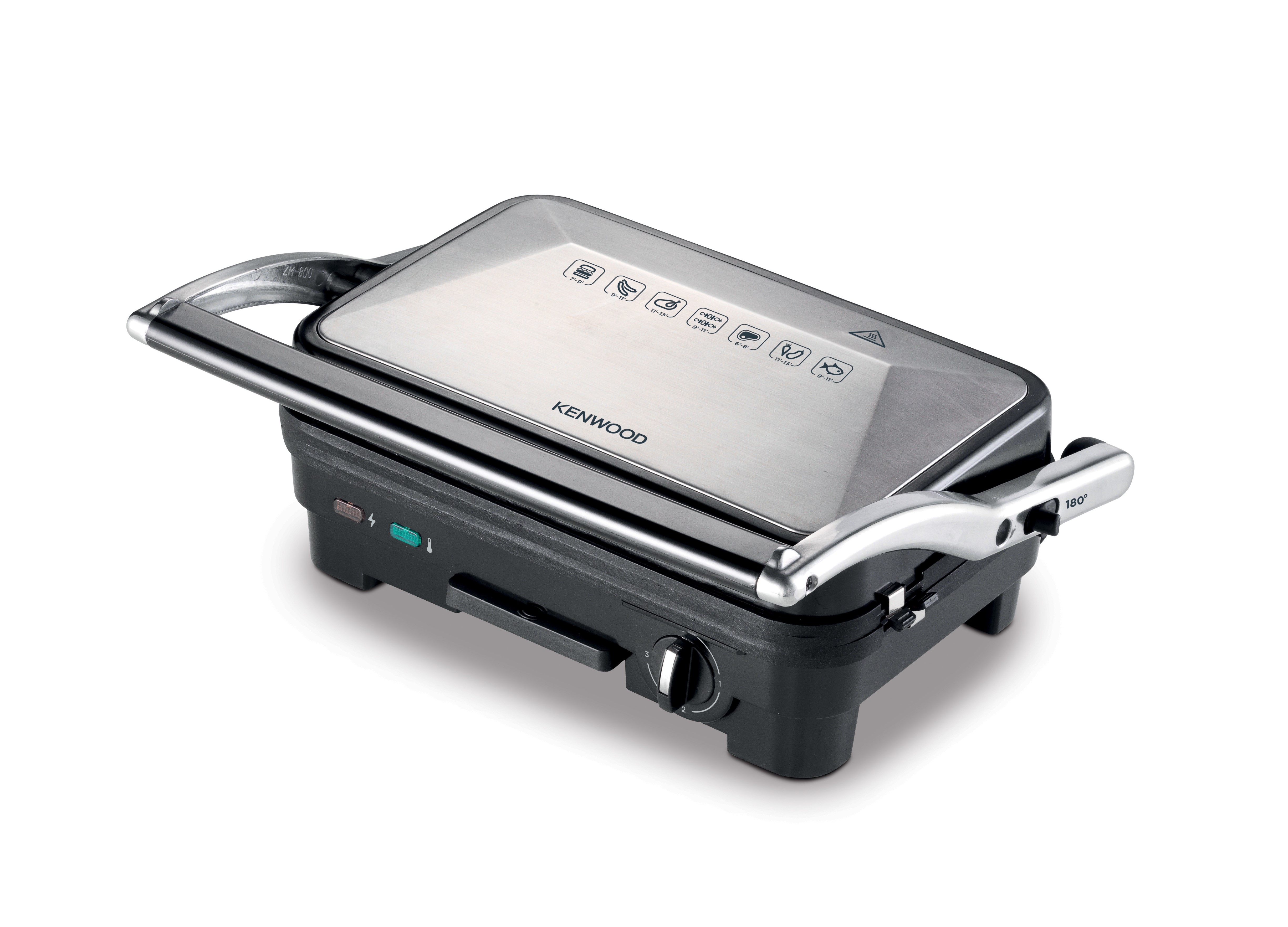 Kenwood – Double Face Panini Grill 1800W – HGM50.000SI