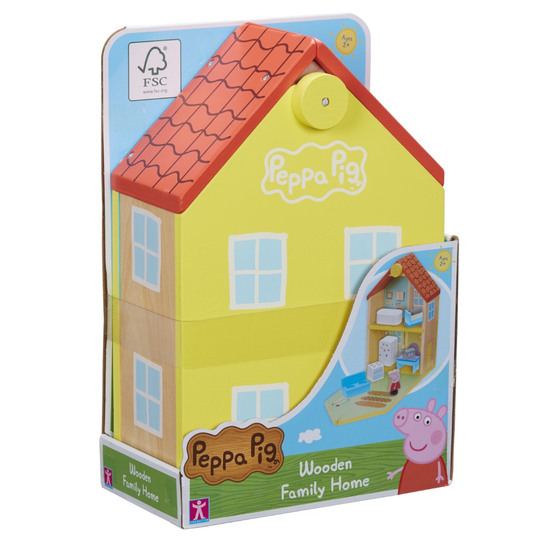 Peppa Pig Wooden Family Home