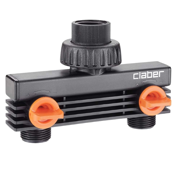 Claber – Tap Adaptor / 3/4″ Male Threaded 2-way Tap Adaptor