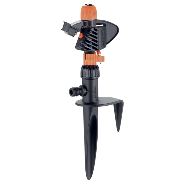 Claber – Sprinkler / Pulsating Sprinkler Head on a Plastic Pike