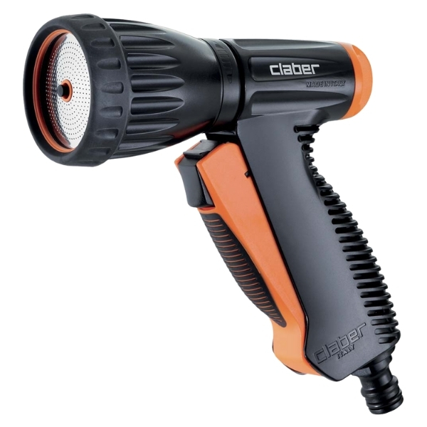 Claber – Spray Pistol / Multifunction Pistol with Rubber Grip