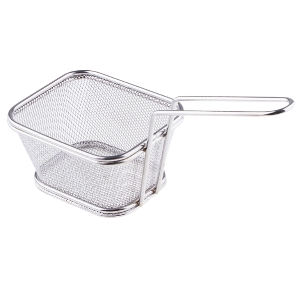 SourceDirect – Stainless Steel Frying Basket – Large (13 x 11 x 8cm)