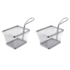SourceDirect – Stainless Steel Mini / Small Frying Basket – Pack of 2 SourceDirect – Stainless Steel Mini / Small Frying Basket – Pack of 2