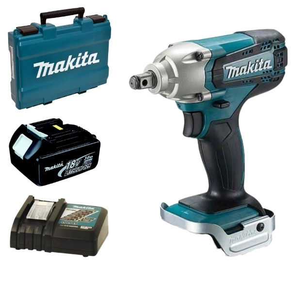 Makita – Impact Wrench DTW190ZK with Battery , Charger and Carry Case