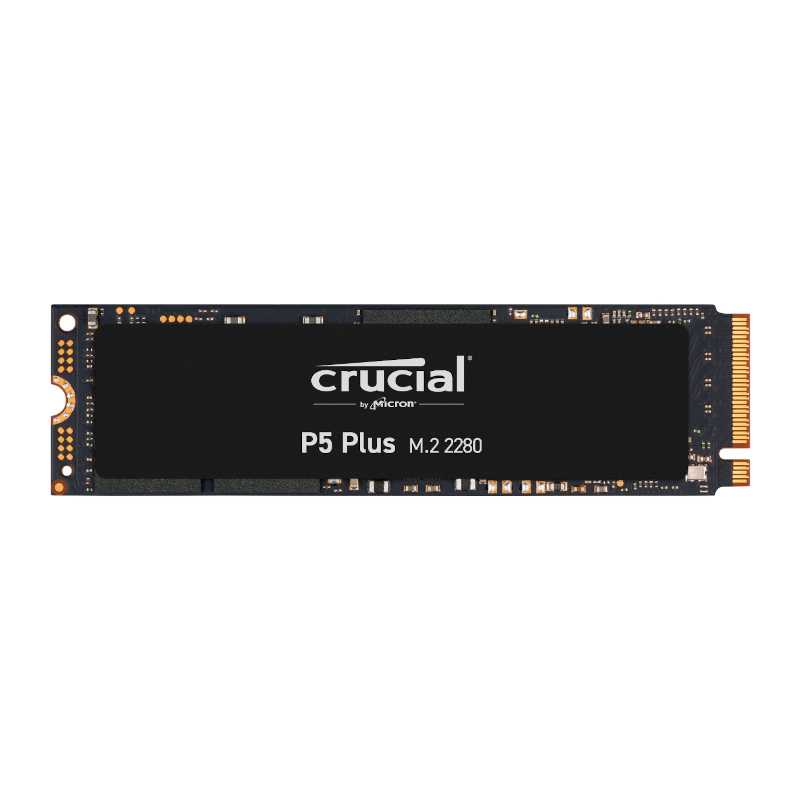 Crucial P5 Plus 1TB M.2 NVMe 3D NAND SSD – Black