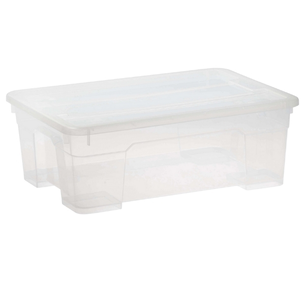 Pride – Storage Box / Contour Storage Organiser – 11L (Clear)