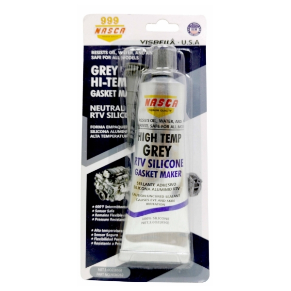 Nasca- Gasket Maker / High-Temperature Grey RTV Silicone Gasket Maker – 85g