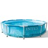 Intex Beachside Metal Frame Pool Set (with 220-240V Filter Intex Beachside Metal Frame Pool Set (with 220-240V Filter