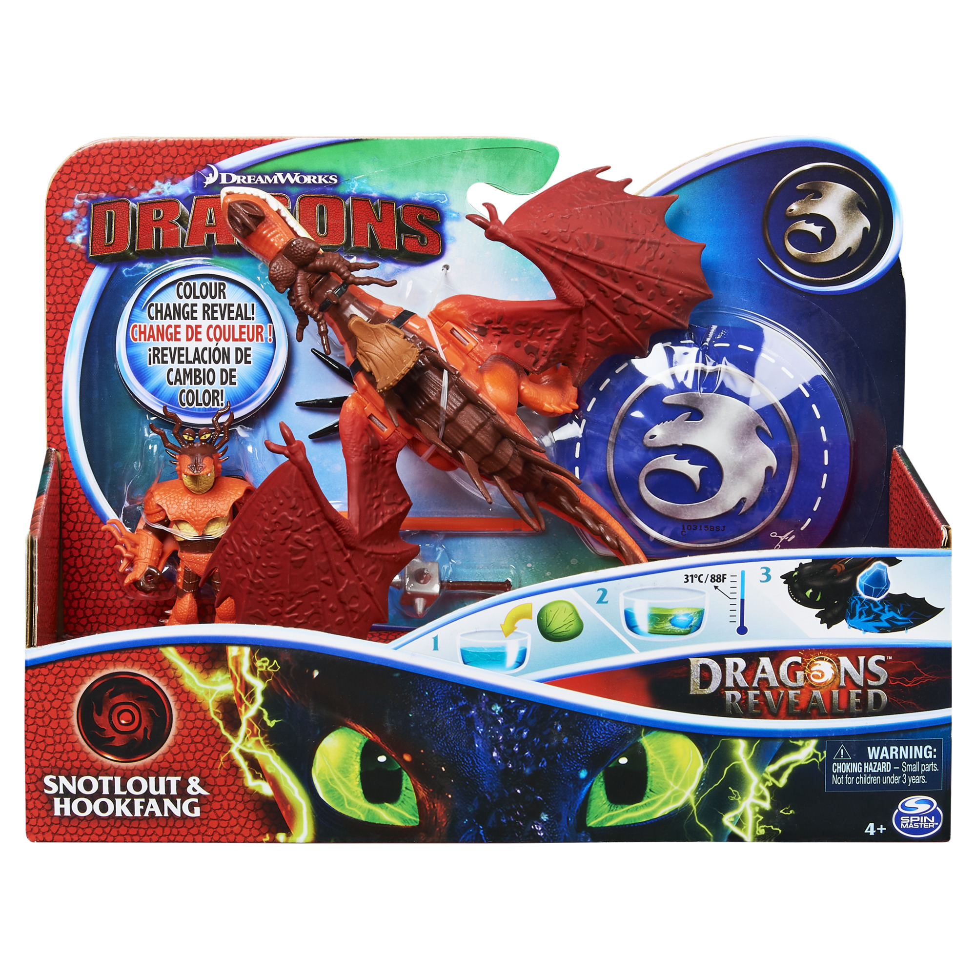 How to Train Your Dragon – Dragon & Viking – Snotlout & Hookfang Dragons Revealed