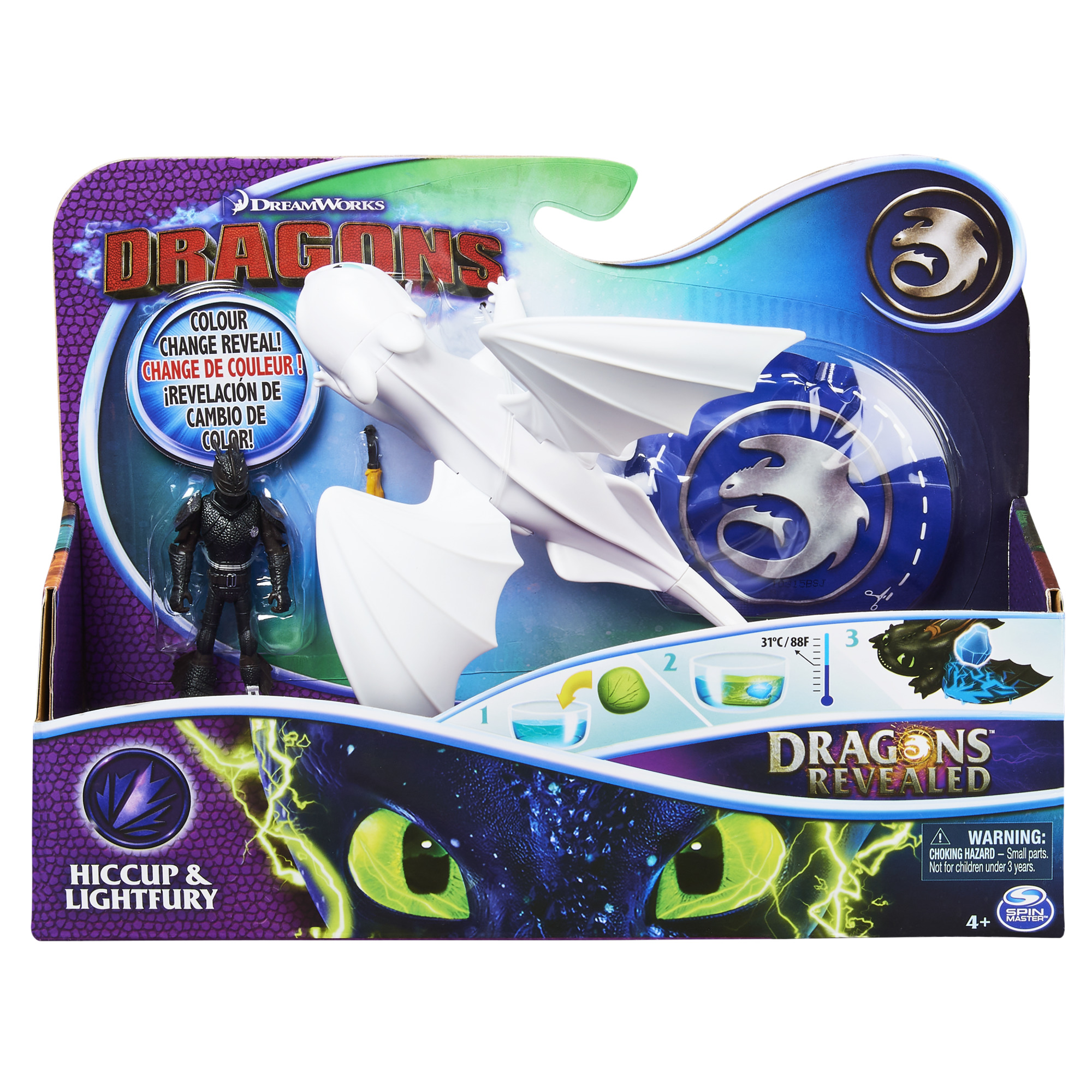 How to Train Your Dragon – Dragon & Viking – Hiccup & Lightfury Dragons Revealed