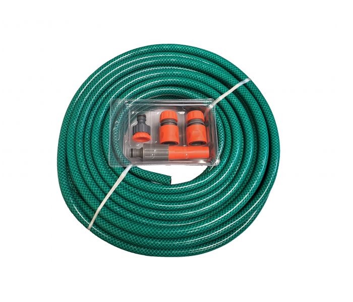 ZI – Garden Hose Pipe With Fittings – 30m
