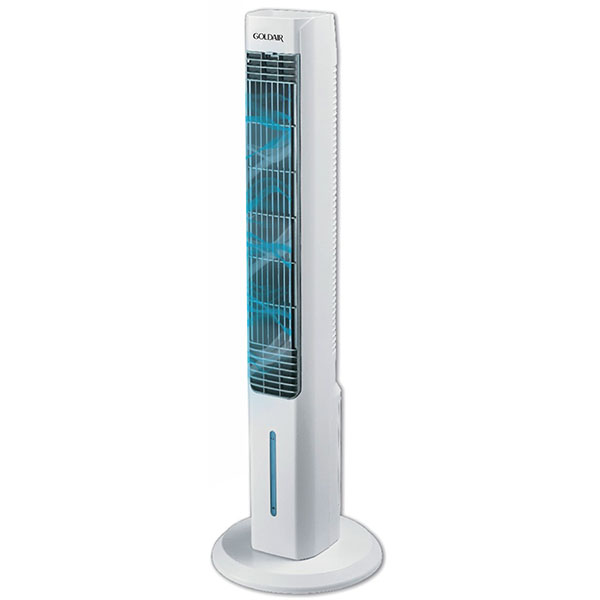 Goldair Water Cooling Tower Fan 45W – White – GTFM-380