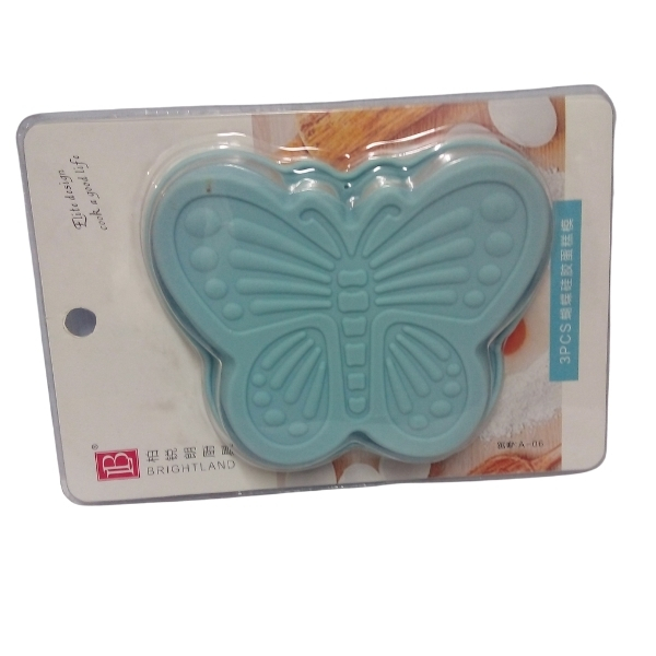 SourceDirect – Cake Mould / Silicone Cake Mould – 3 Piece (Butterfly)