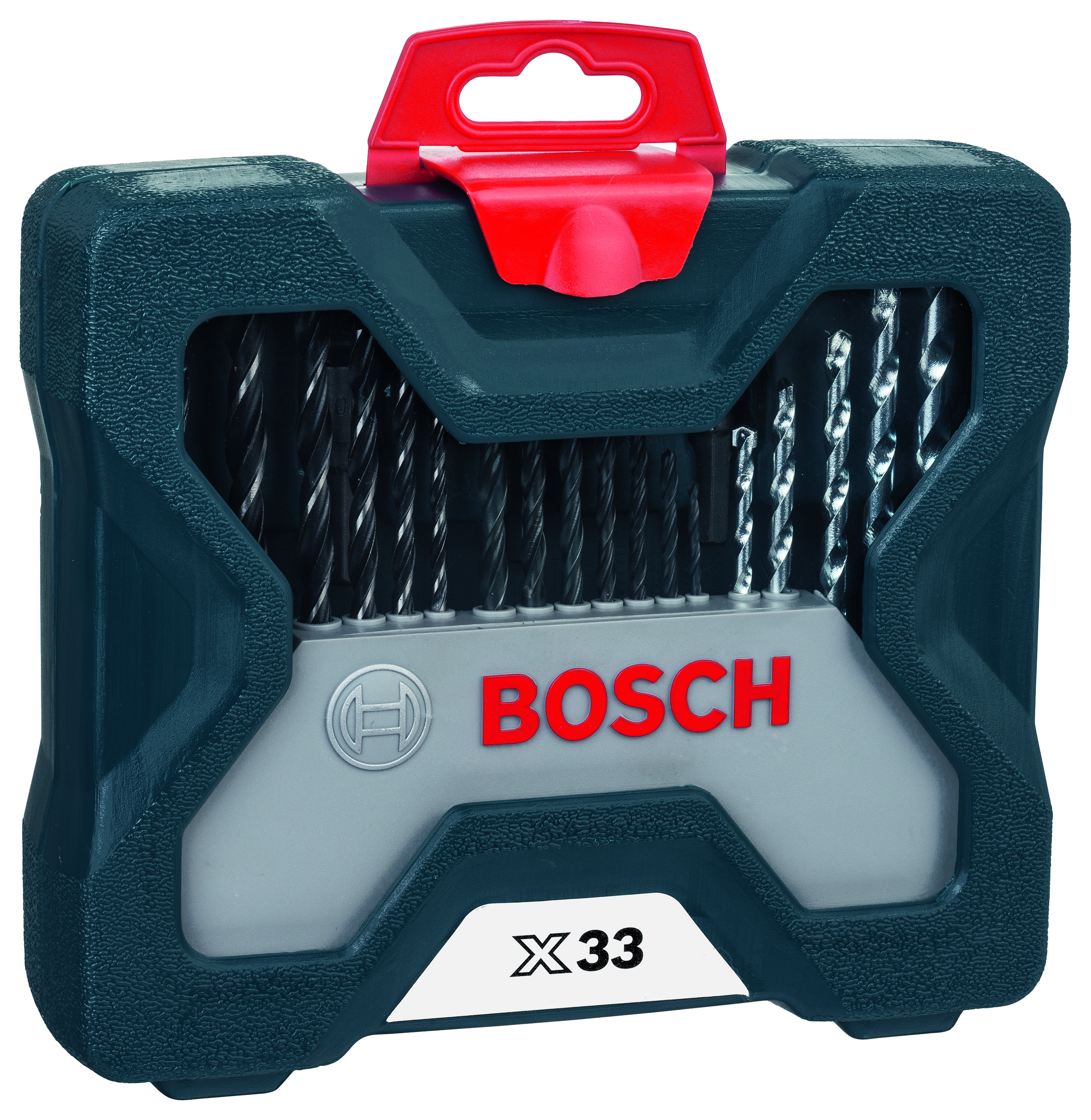 Bosch 33 Piece X-Line Drill Bit and Screwdriver Bit Blue Set