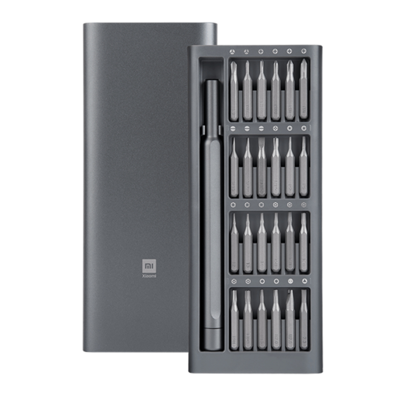 Xiaomi Mi Precision Screwdriver Kit 24 Anti-Rust Precision Bits – Grey