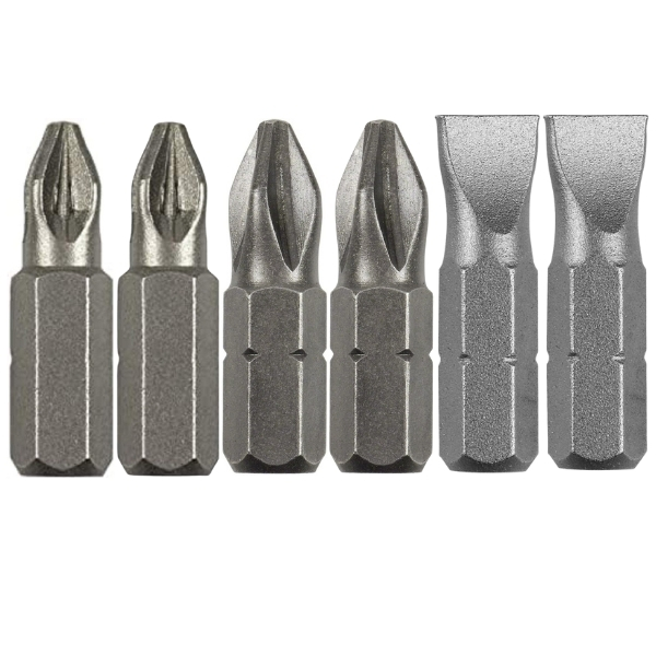 Bosch – Screwdriver Bit Set Including Phillips, Pozidriv & Slotted