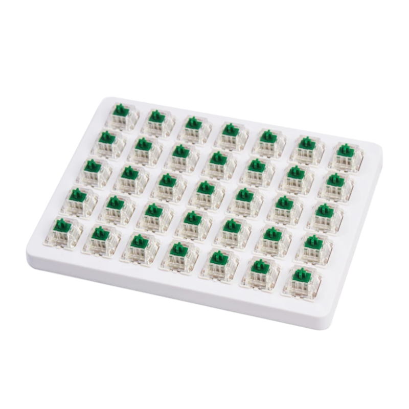 Keychron Gateron Hot-Swappable Mechanical Switches – 35 Piece Set – Green