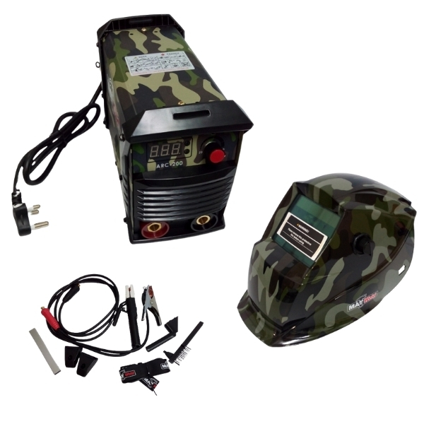 Matweld – Inverter Welder / Arc Tig Welder 200 Amp and a Welding Helmet