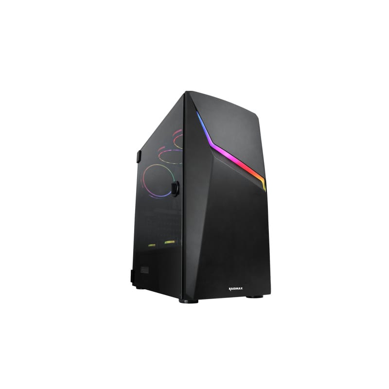 Raidmax F03 ARGB ATX Gaming Case – Black