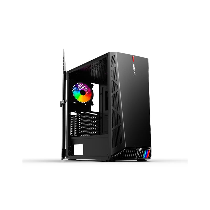Raidmax F05 ARGB ATX Gaming Case – Black