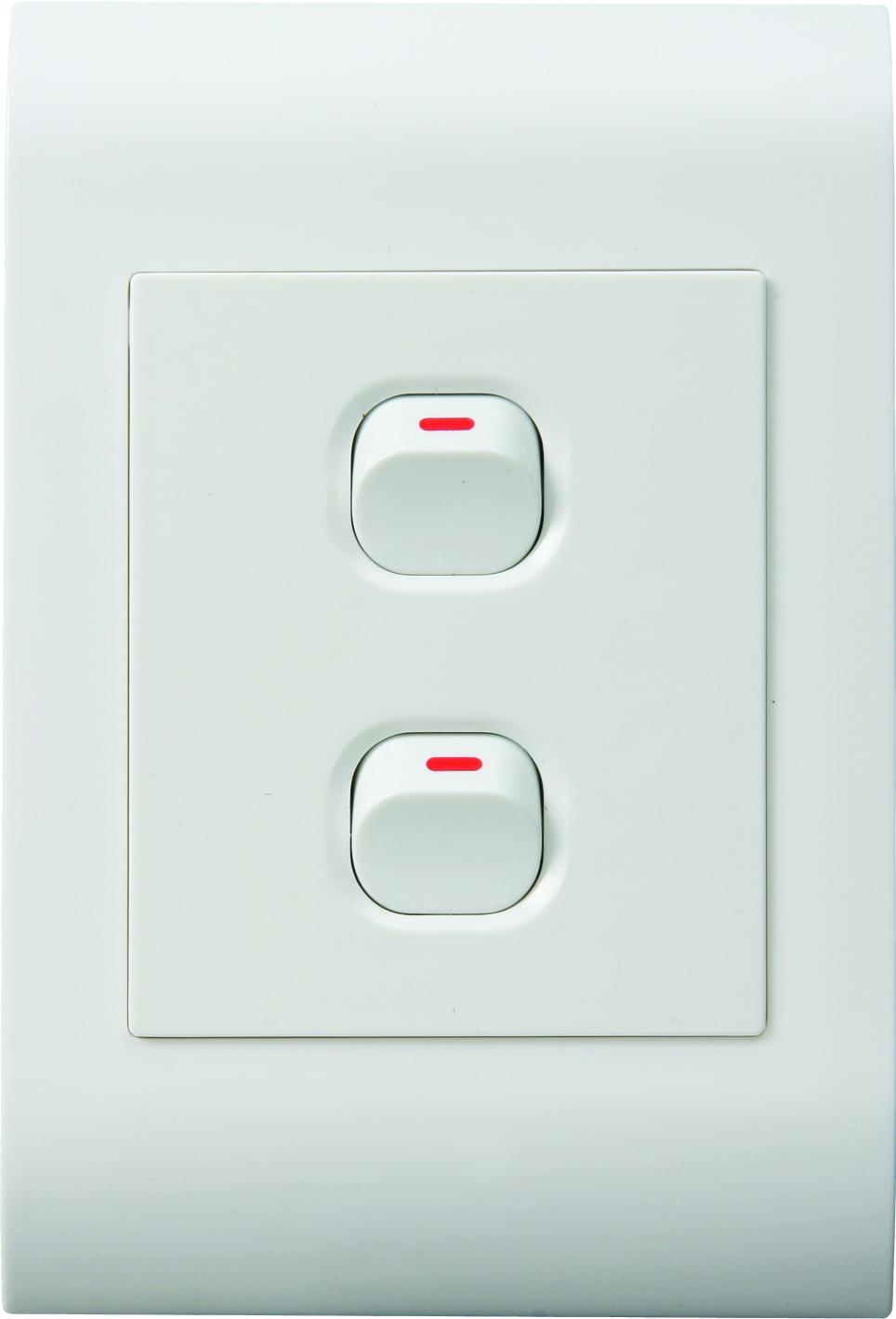 PIPELLI, 2 Lever 1 Way 4×2 Light Switch
