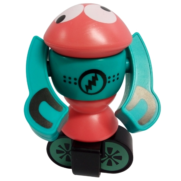SourceDirect – Magnetic Building Robot (19 x 15cm) – Salmon and Turquoise