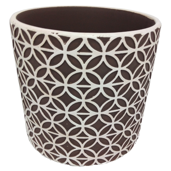 SourceDirect – Ceramic Planter 13.5cm – Taupe
