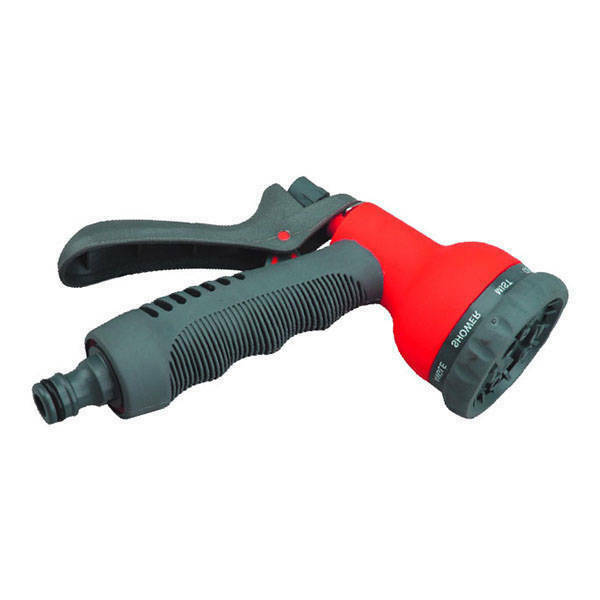 Qualitools Garden Hose Spray Gun Shower 8 Function