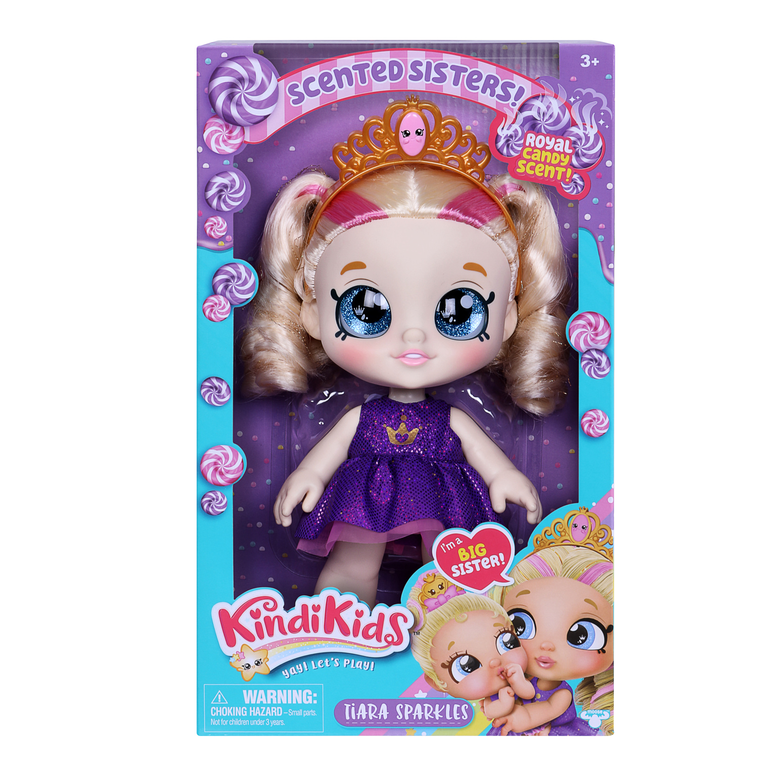 Kindi Kids Toddler Doll – Tiara Sparkles