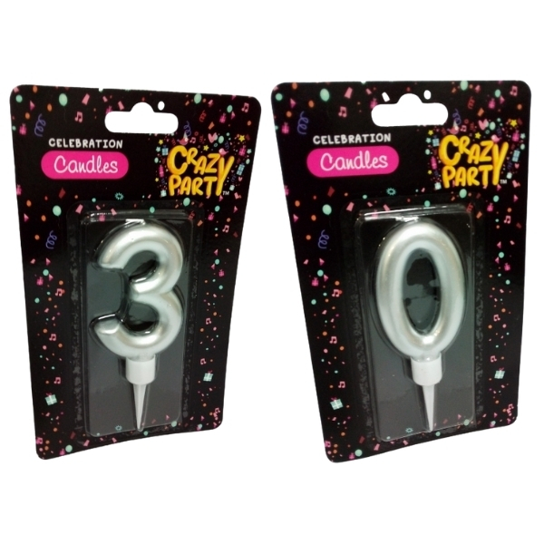 SourceDirect – Large Birthday Candles Numbers 3 and 0