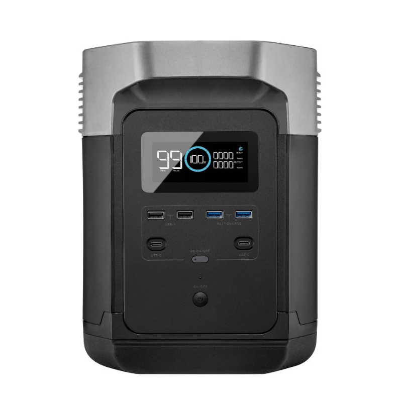 EcoFlow DELTA 1260Wh Portable Power Station – Black