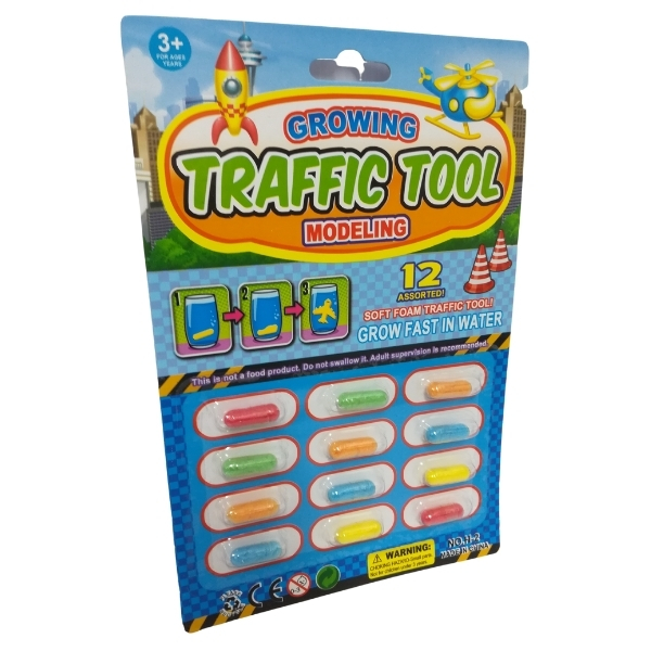 SourceDirect – Sponge Growing – Traffic / Transport Vehicles (12 Capsules)