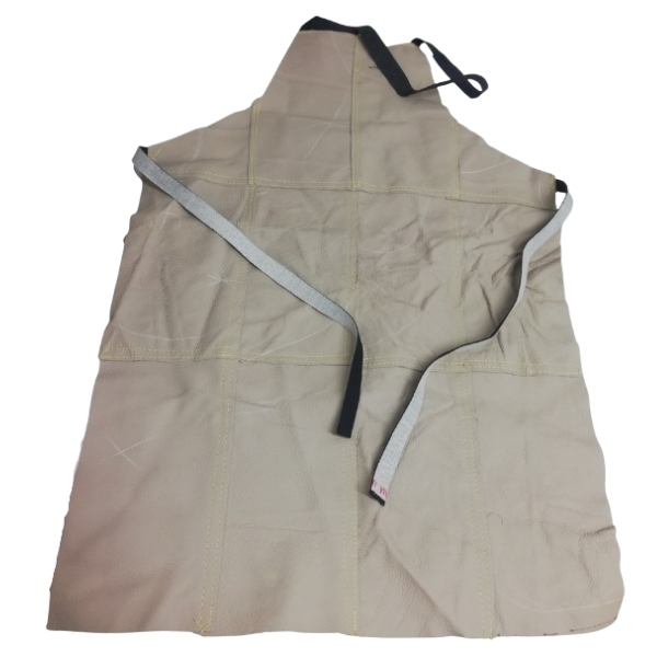 SourceDirect – Apron / Leather Chrome Apron 600mm x 900mm – Beige