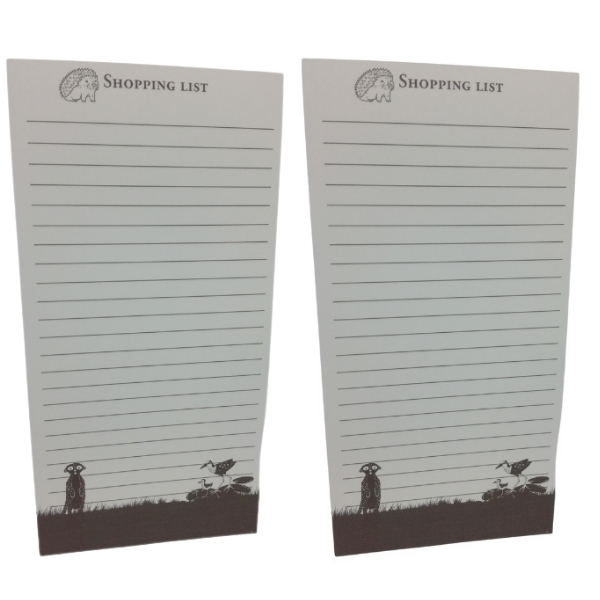 SourceDirect – Shopping List with Magnetic Strip – Pack of 2 (Meerkat)