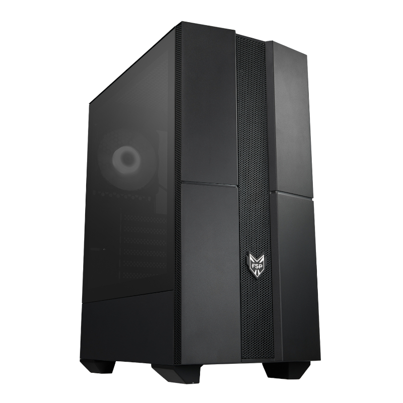 FSP CMT271A ATX Gaming Chassis – Black