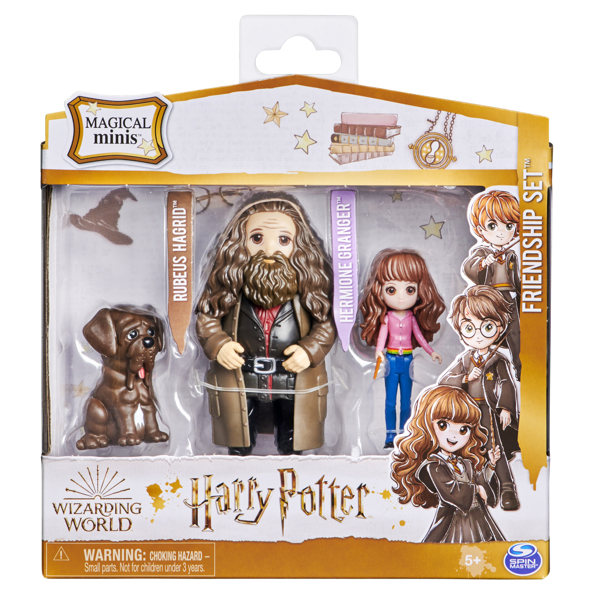 Wizarding World 7.5cm Hermione & Hagrid Mini Friendship Pack