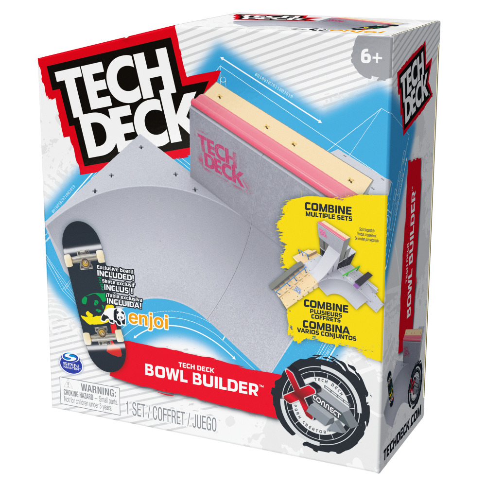 Tech Deck X-Connect Park Creator Starter Set – Bowl Builder