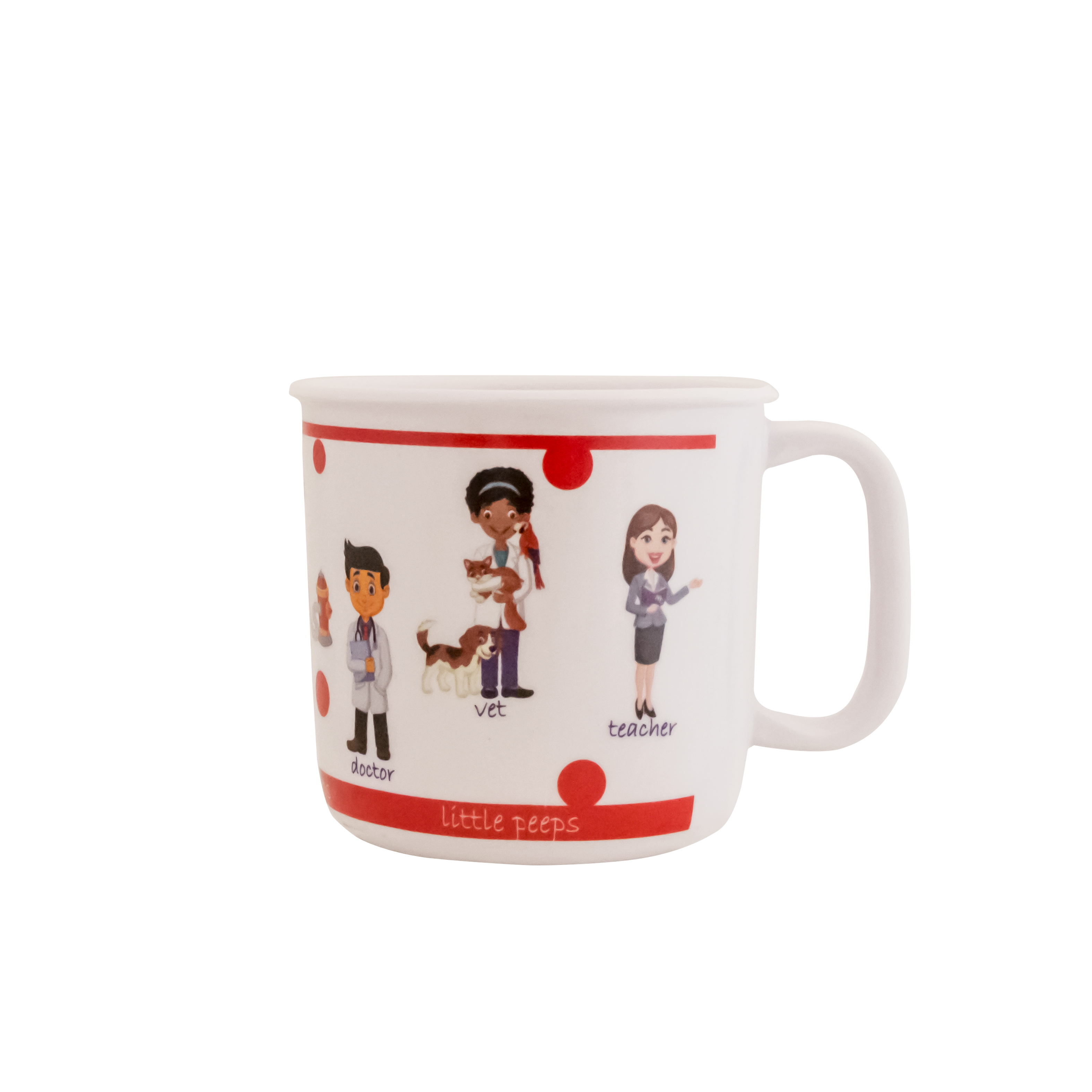 Home Classix Melamine “Little Peeps” Mug 8 x 7.5cm H