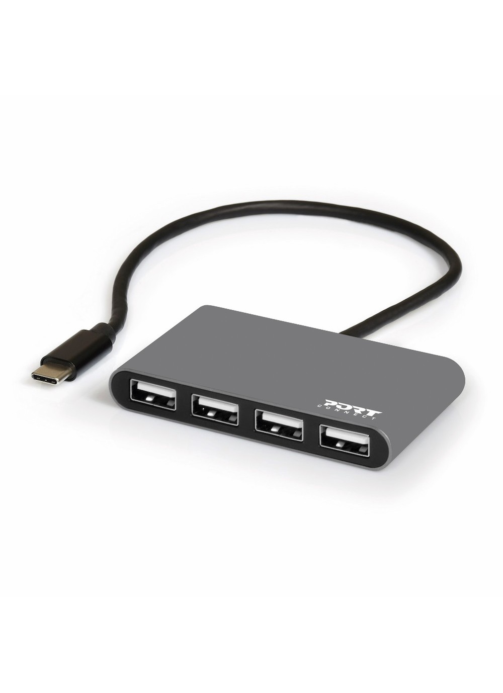 Port USB Hub 4 Ports USB 2.0 Type C