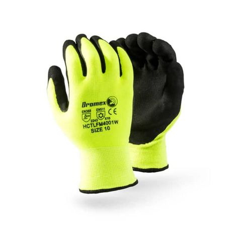 Miizu-400-Hi-Viz Freezer glove – S