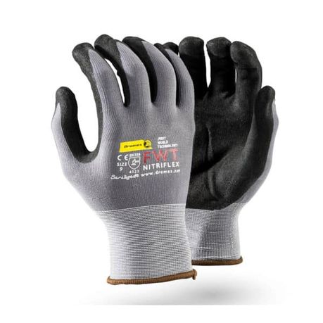 Nitriflex Coated Half Dip Glove – L