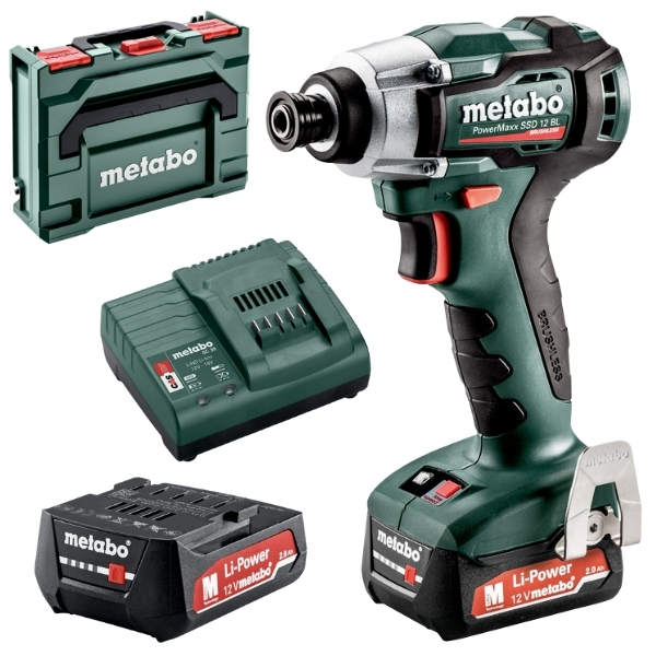 Metabo – Impact Driver (Cordless) POWERMAXX SSD 12 BL (601115500)