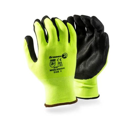 Miizu 300 Hi Visibility Glove – L
