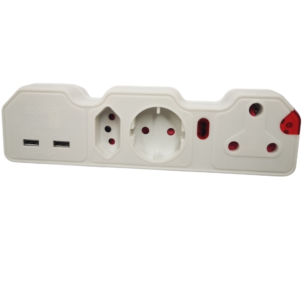 Current – Adaptor / USB (2 x USB Socket) Adaptor with Medium Surge