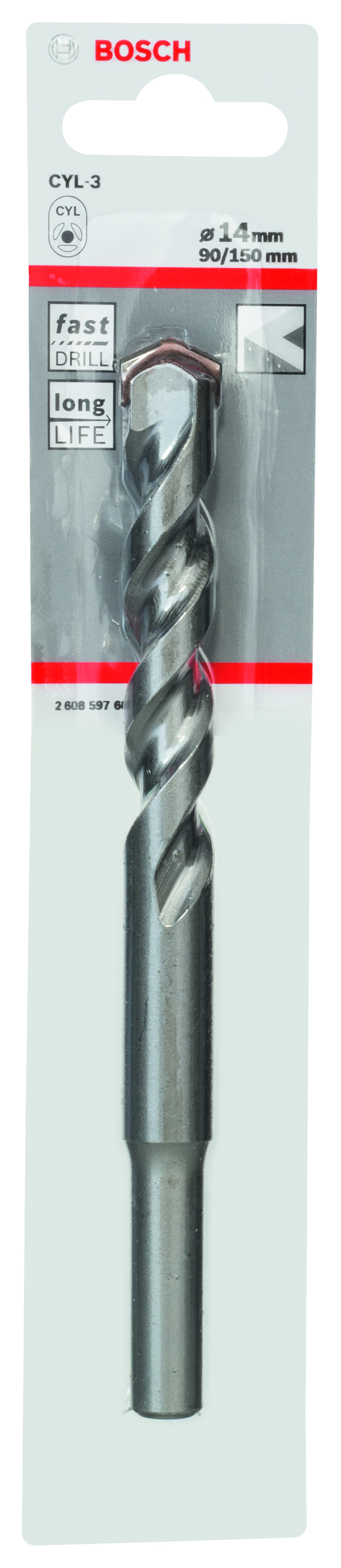 CYL-3 Concrete Drill Bit 14 x 90 x 150 mm, d 10 mm