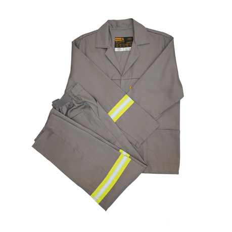 Dromex – 2 Piece Reflective Poly Cotton Conti Suit – Orange – EU 50