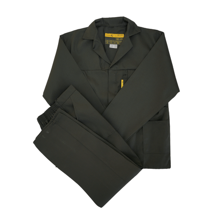 Dromex – 2 Piece Poly Cotton Conti Suit – Black – EU 44